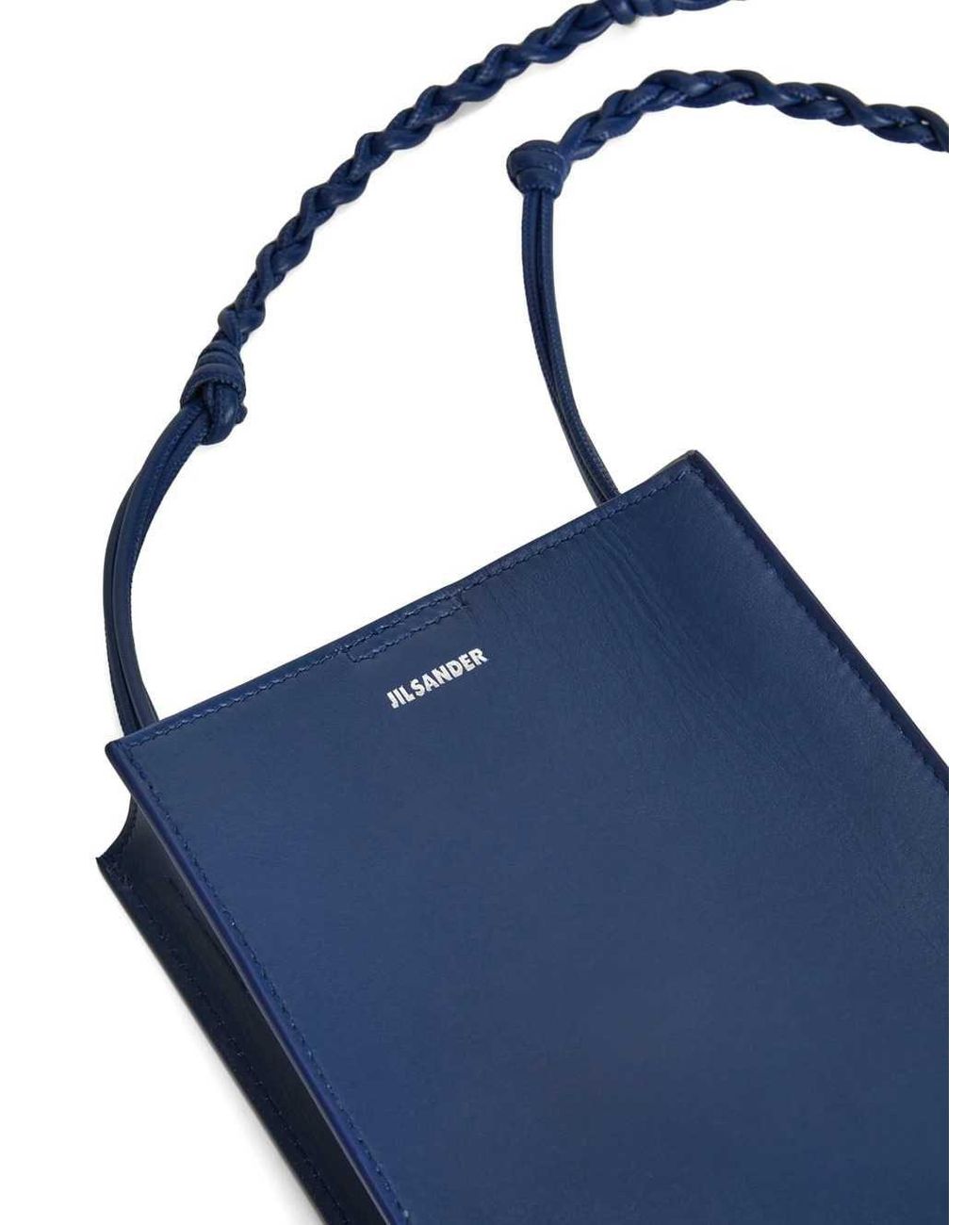 Jil Sander Blue Tangle Sm Shoulder Bag