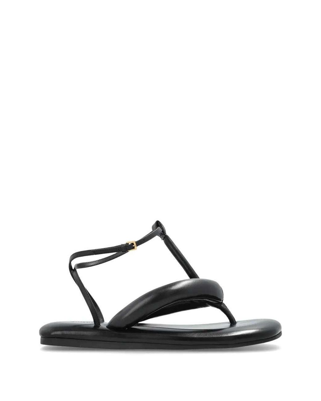 Givenchy Black Boudoir Flat Thong Sandals