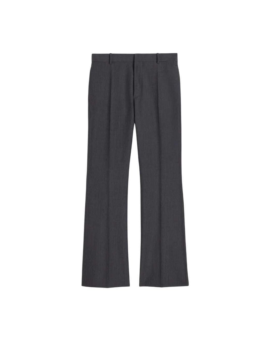 Jil Sander Gray Wool Trousers for men
