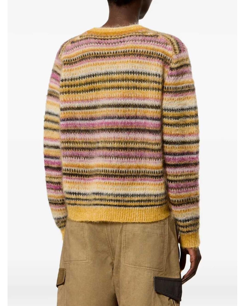 Isabel Marant Natural Morine Wool Crewneck Sweater