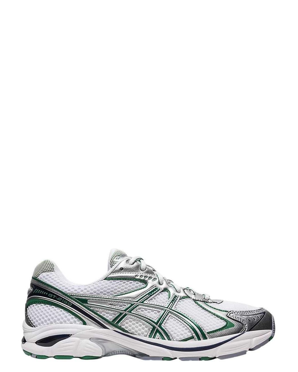 Asics White Sneakers With Insert Design