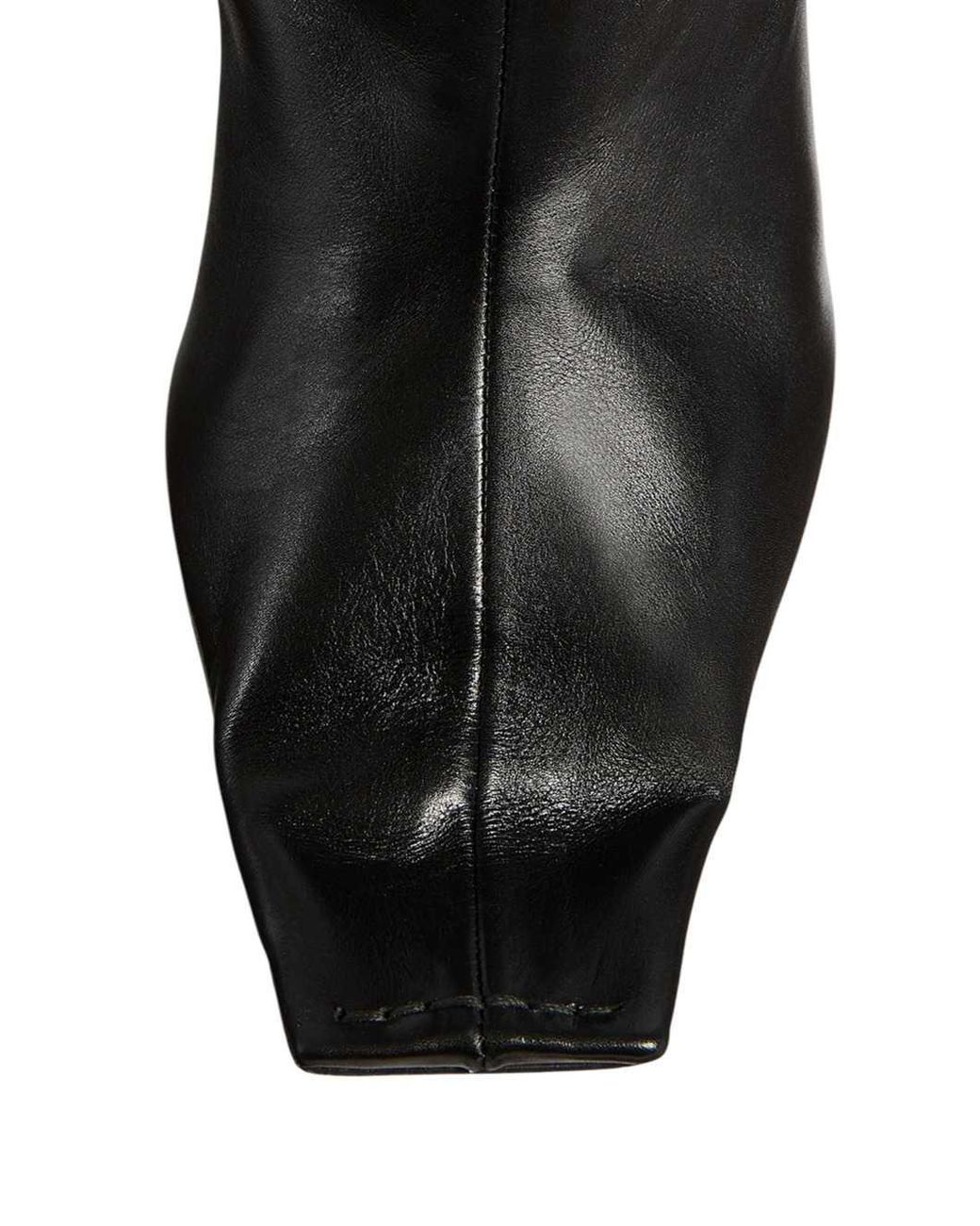 Khaite Black Marlene Knee-High Boots