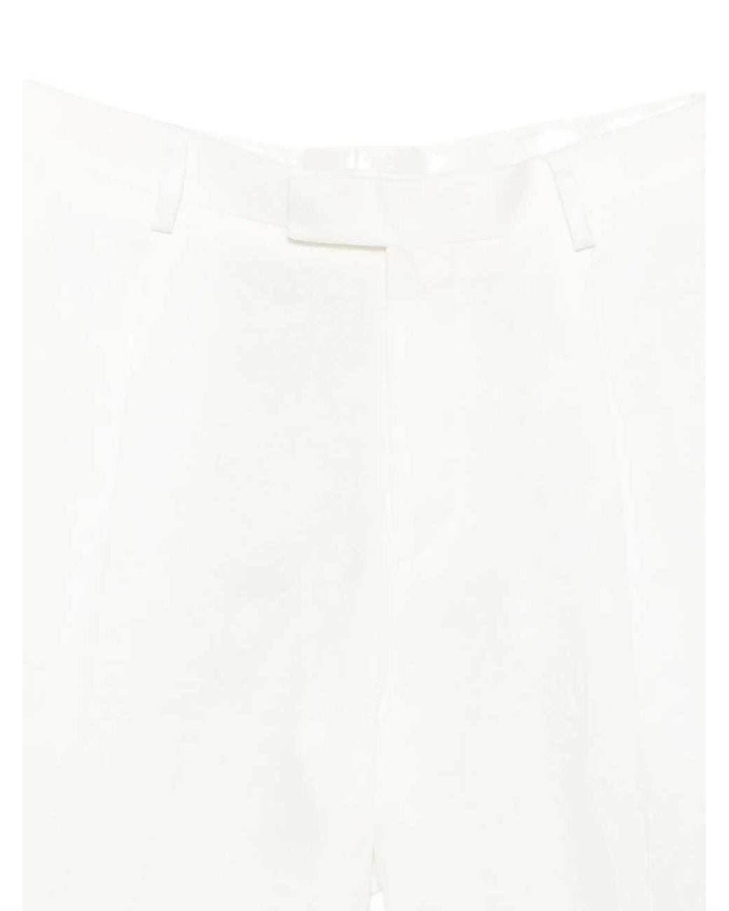 Lardini White Paaramis Pleated Shorts for men
