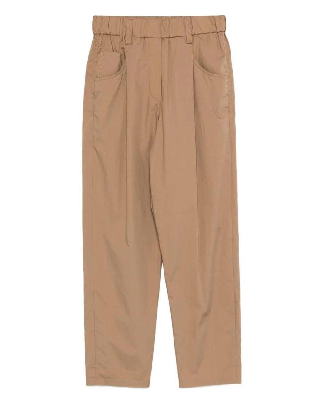 Brunello Cucinelli Natural Stretch Pants