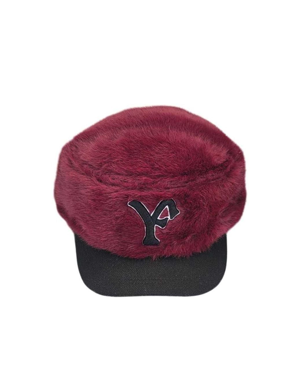 PDF Red Fur Pillbox Hat for men