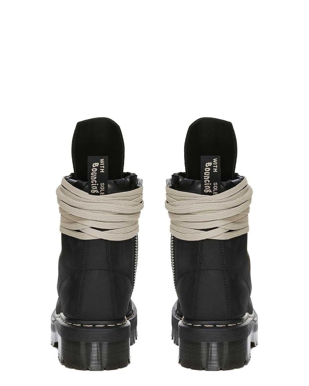 Dr. Martens Black Fw26 Quad Sole Steel for men
