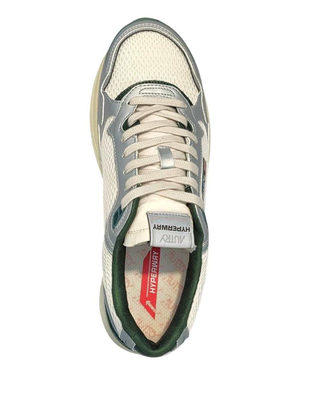 Autry White Hyperway Low Mv16 Mesh/Mirror/Whisper/Mountain for men