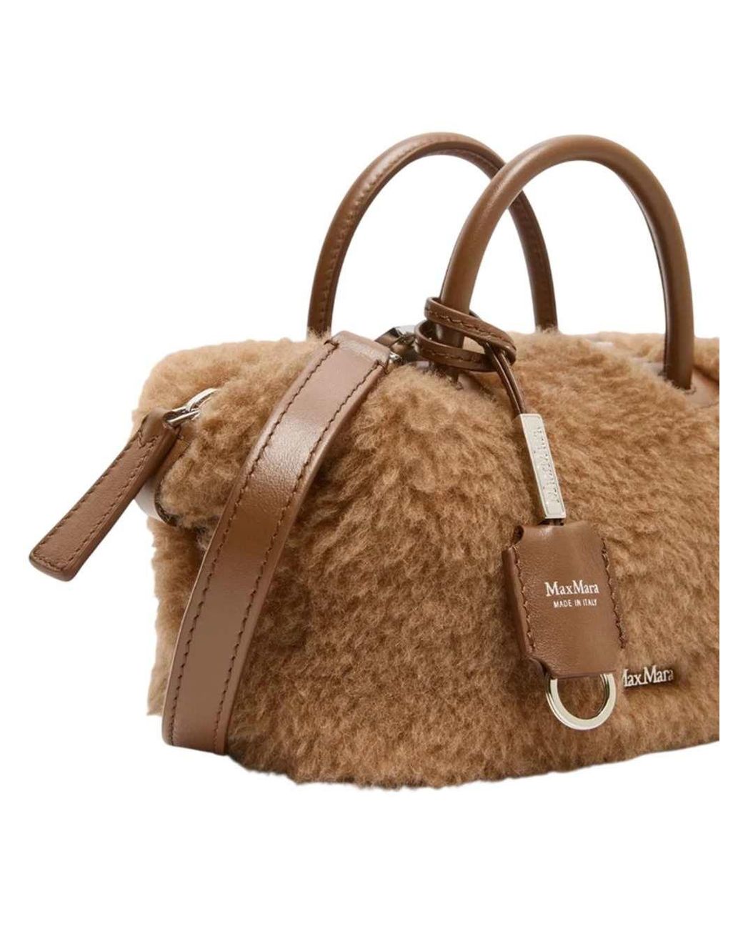 Max Mara Brown Teddy Tote Bag