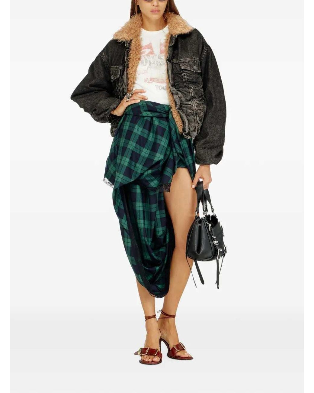 DIESEL Black Ruffled Jacket