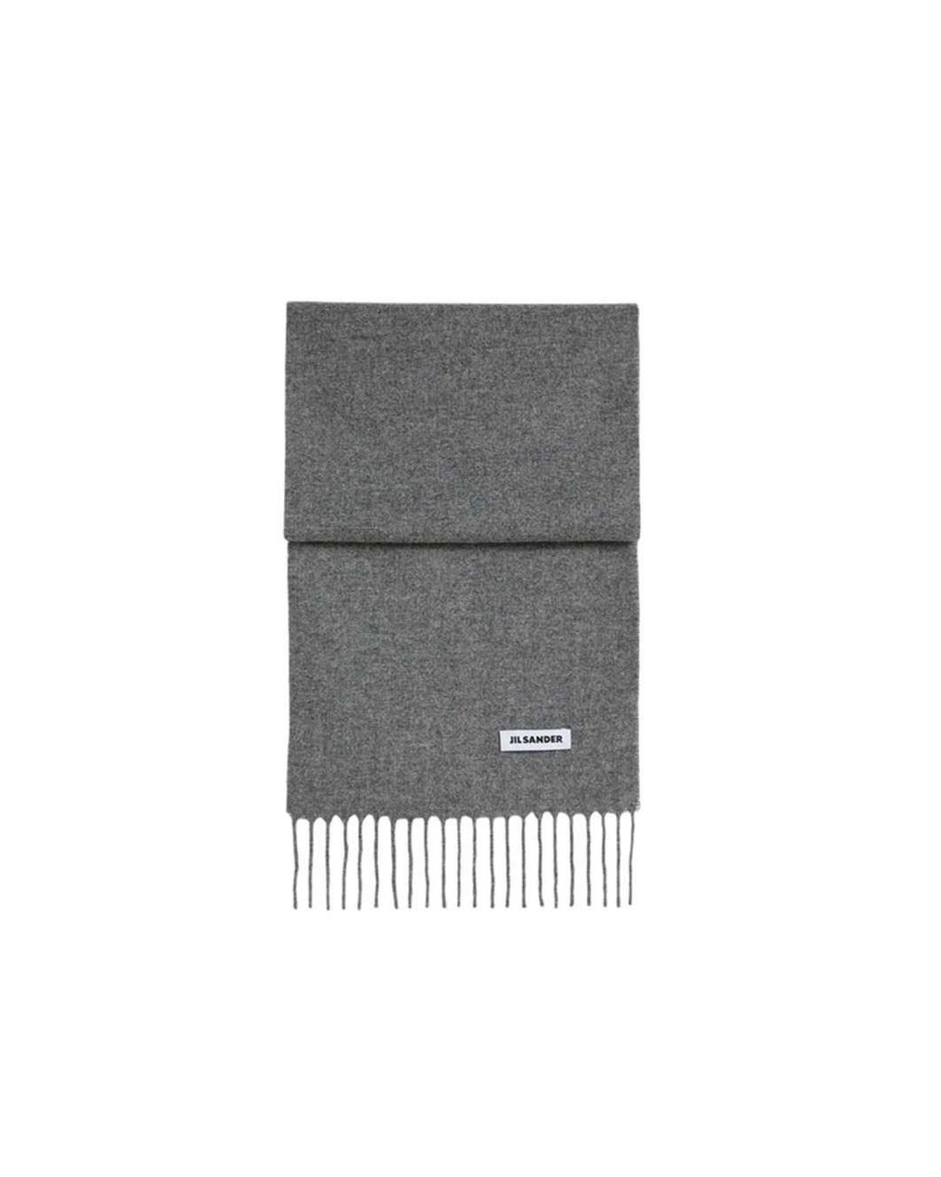 Sciarpa di Jil Sander in Gray