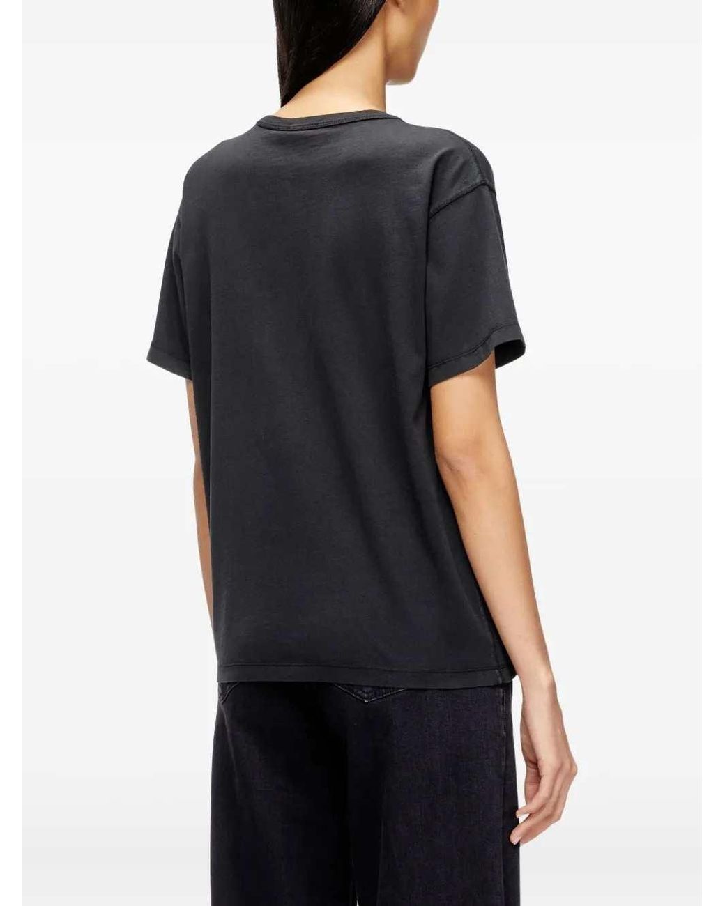 DIESEL Black T-Normy-Od-S1 T-Shirt