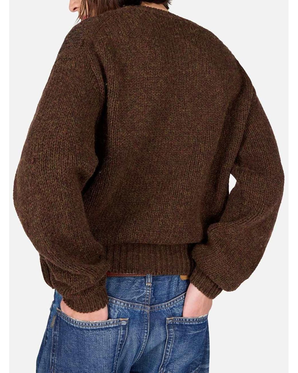 Haikure Brown Rob Knitwear Dark for men