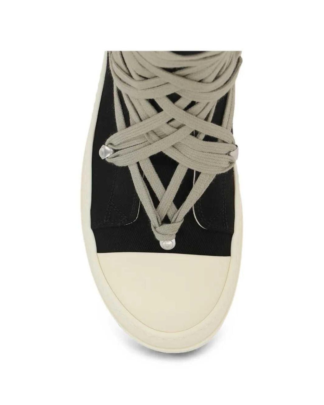 Rick Owens Black Drkshdw Megalace Sneakers for men