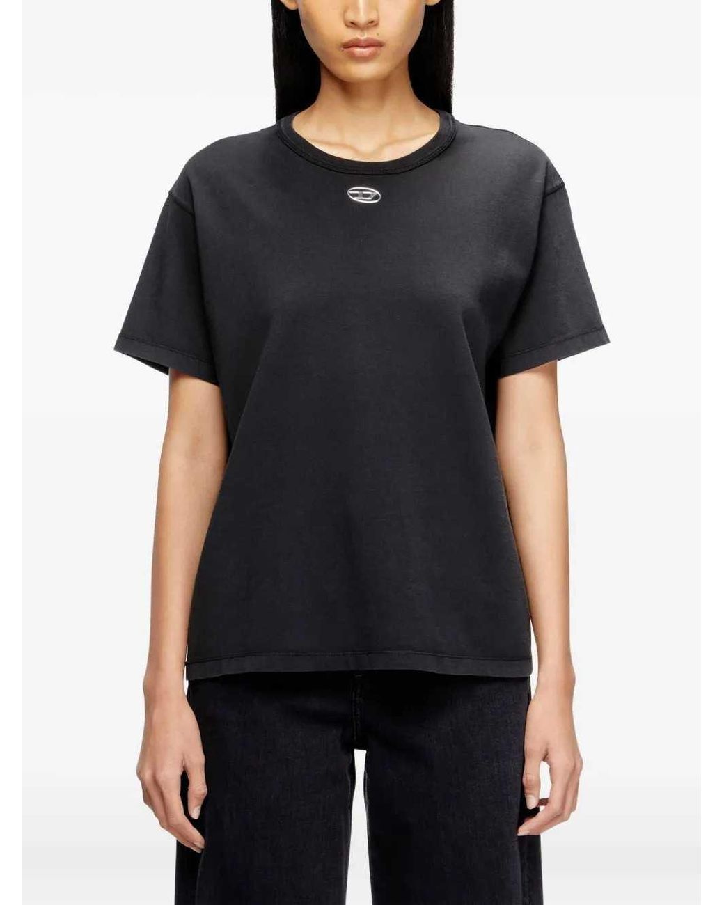 DIESEL Black T-Normy-Od-S1 T-Shirt
