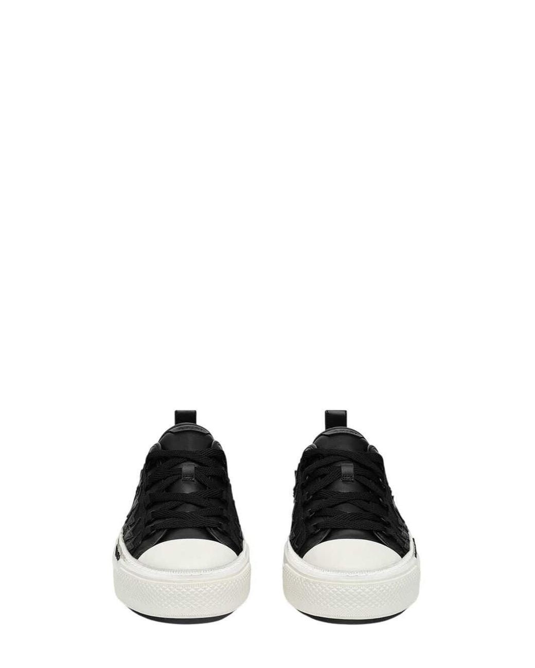 Amiri Black Stars Court Sneakers for men