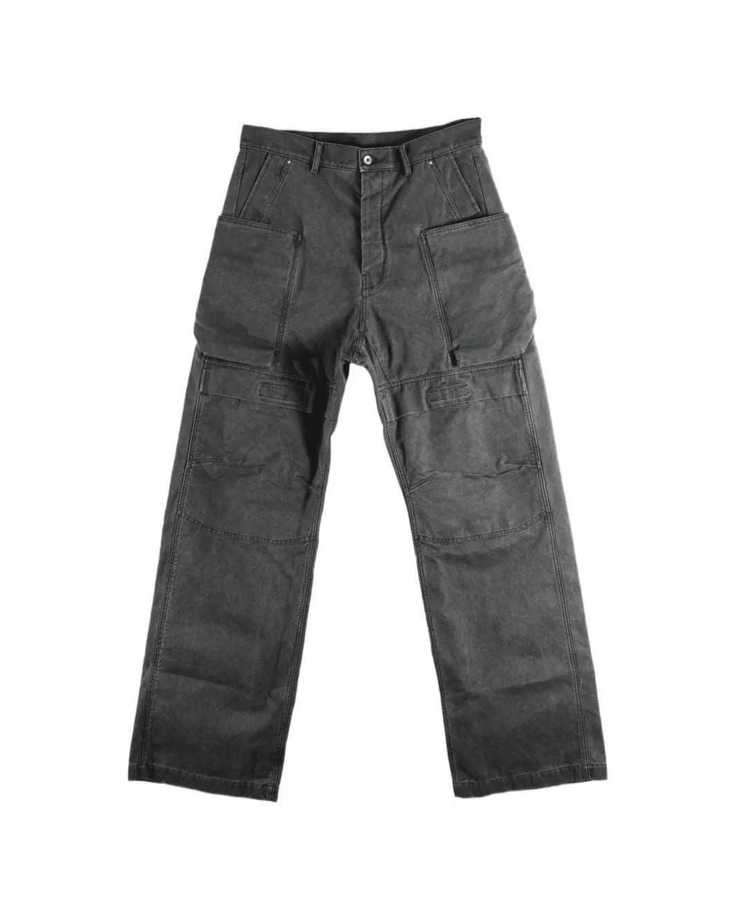 Rick Owens Gray Trousers for men
