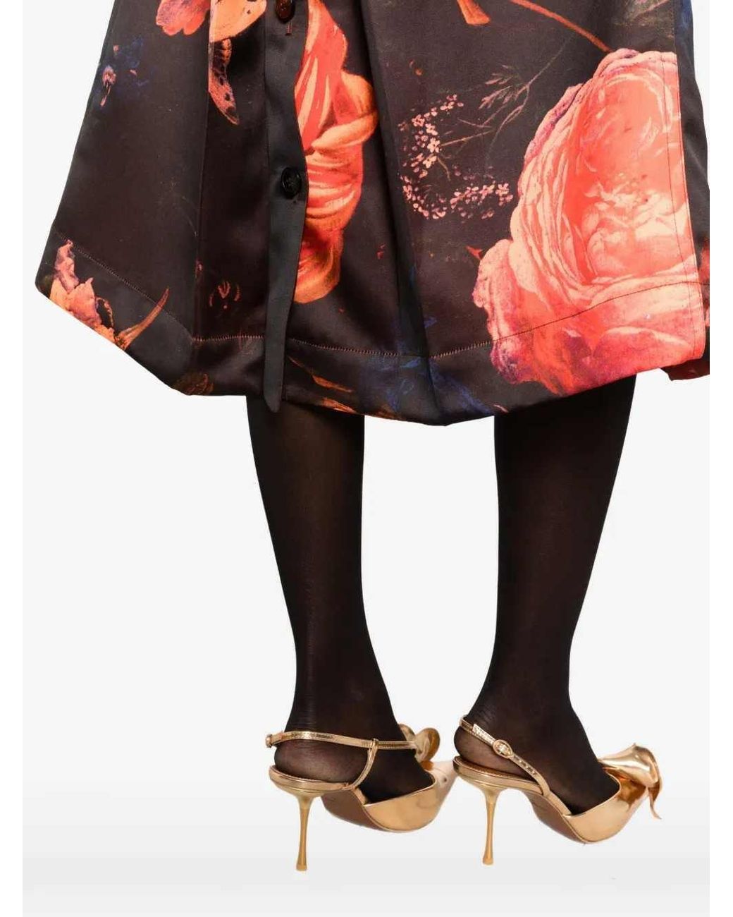 Dries Van Noten Red Rain 4038 W.W. Coat Neon
