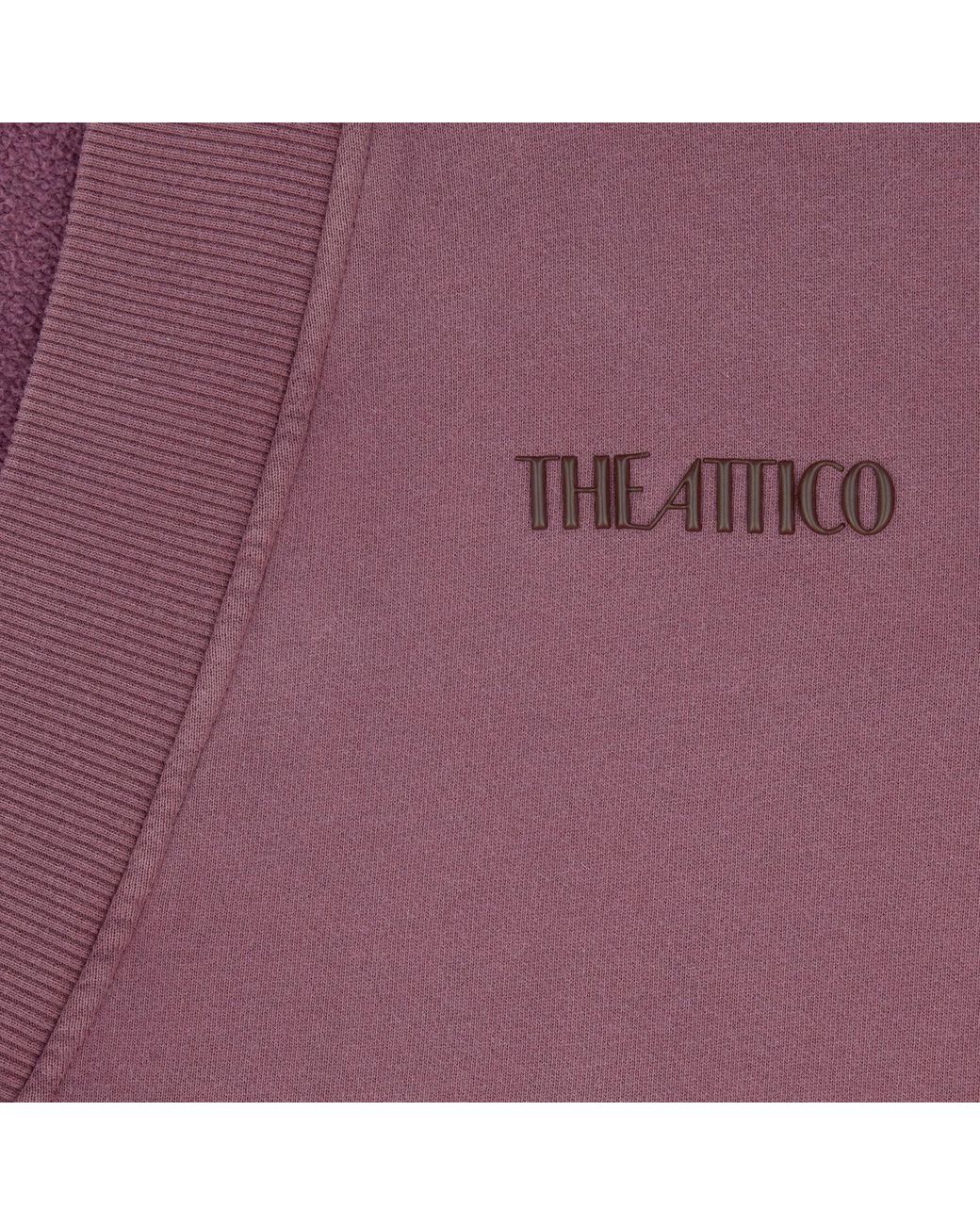 The Attico Purple Sweatshirt