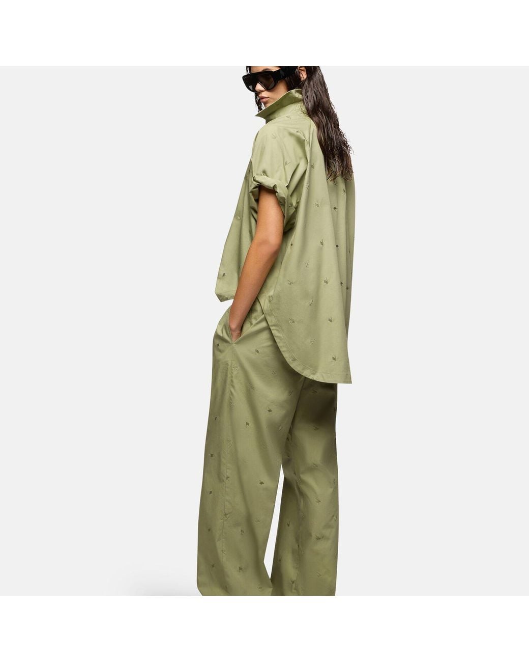 The Attico Green Pants