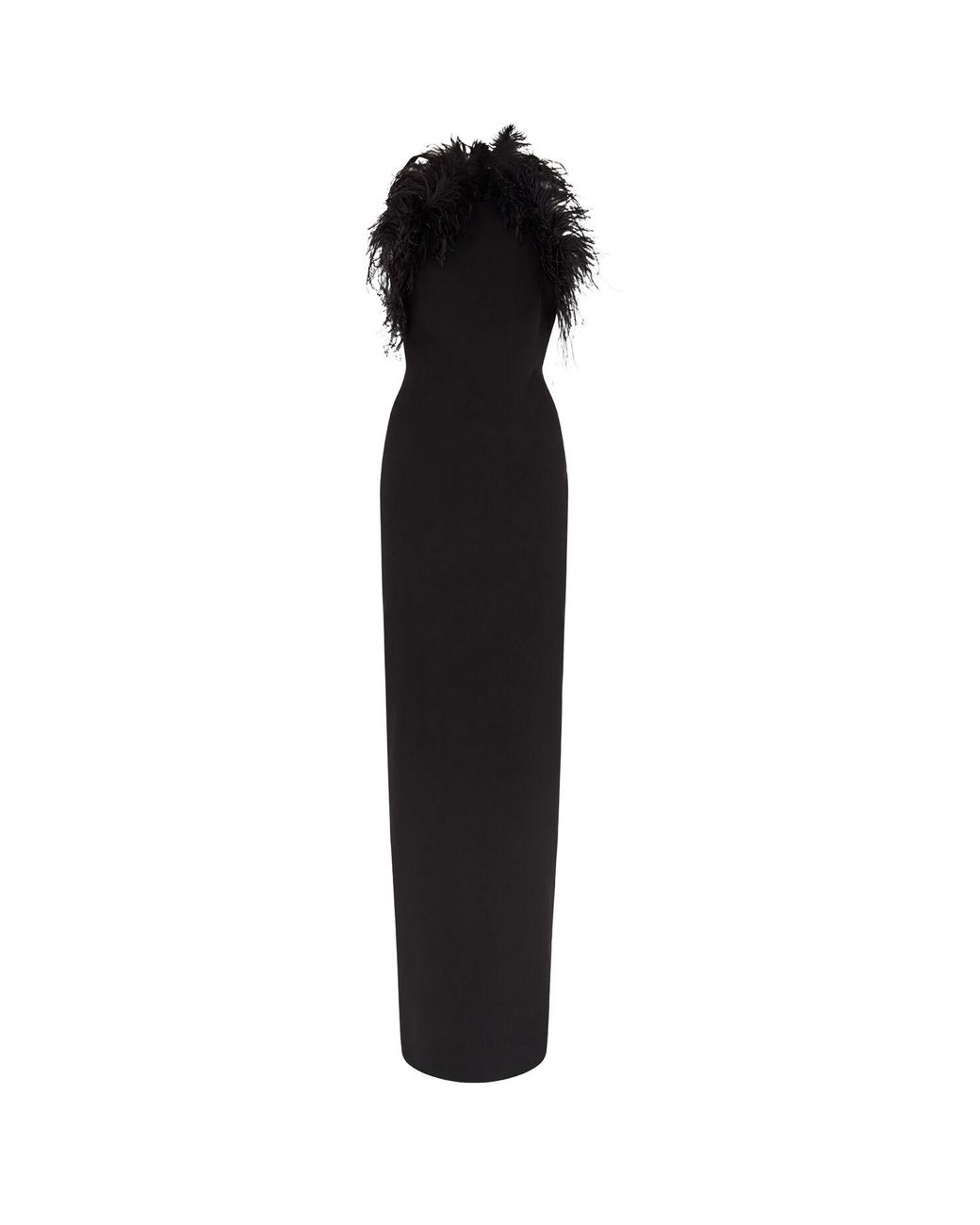 The Attico Black Long Dress