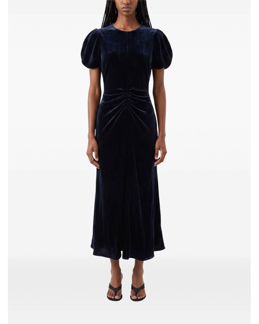 Victoria Beckham Black Midi Dress