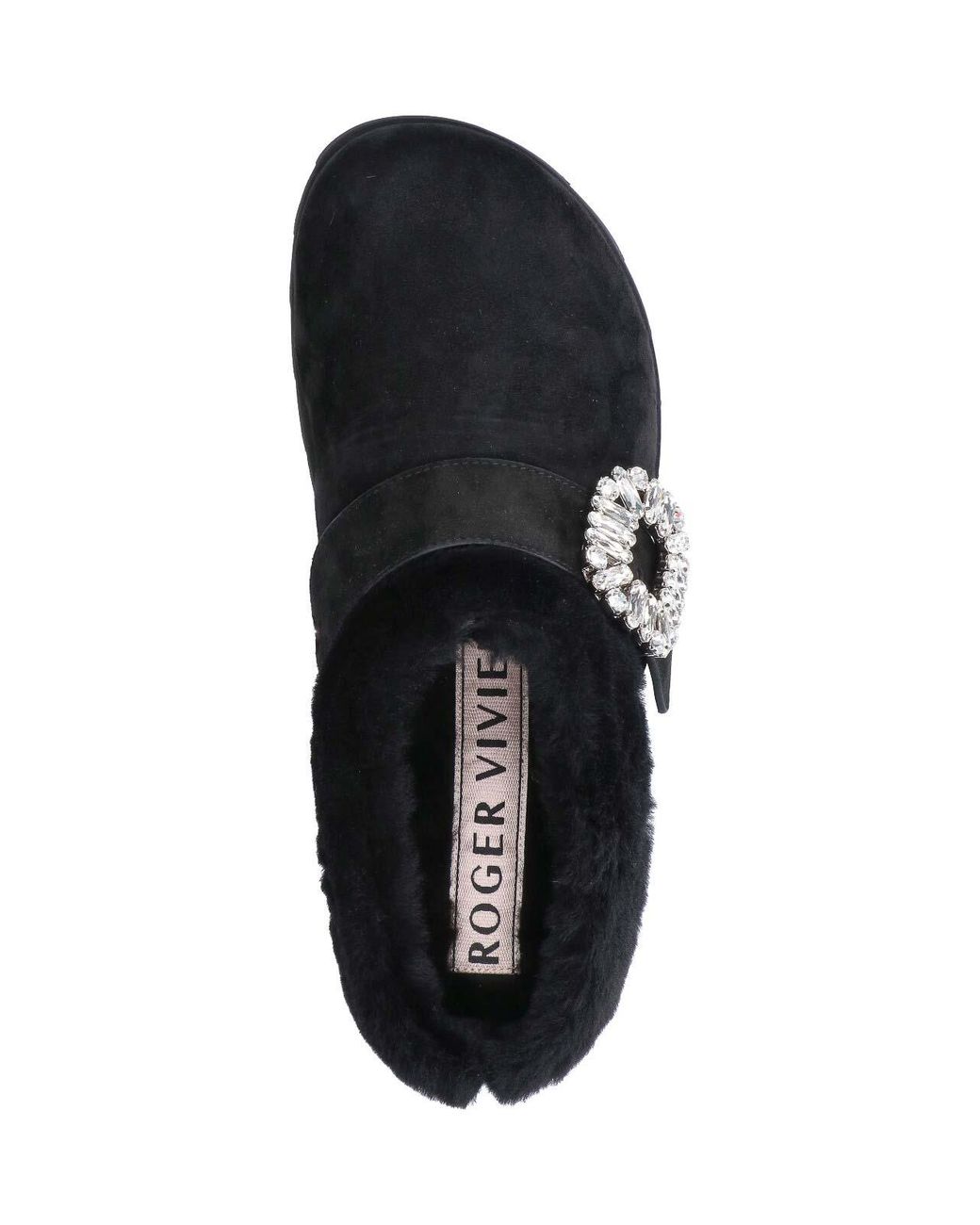 Roger Vivier Black Mules