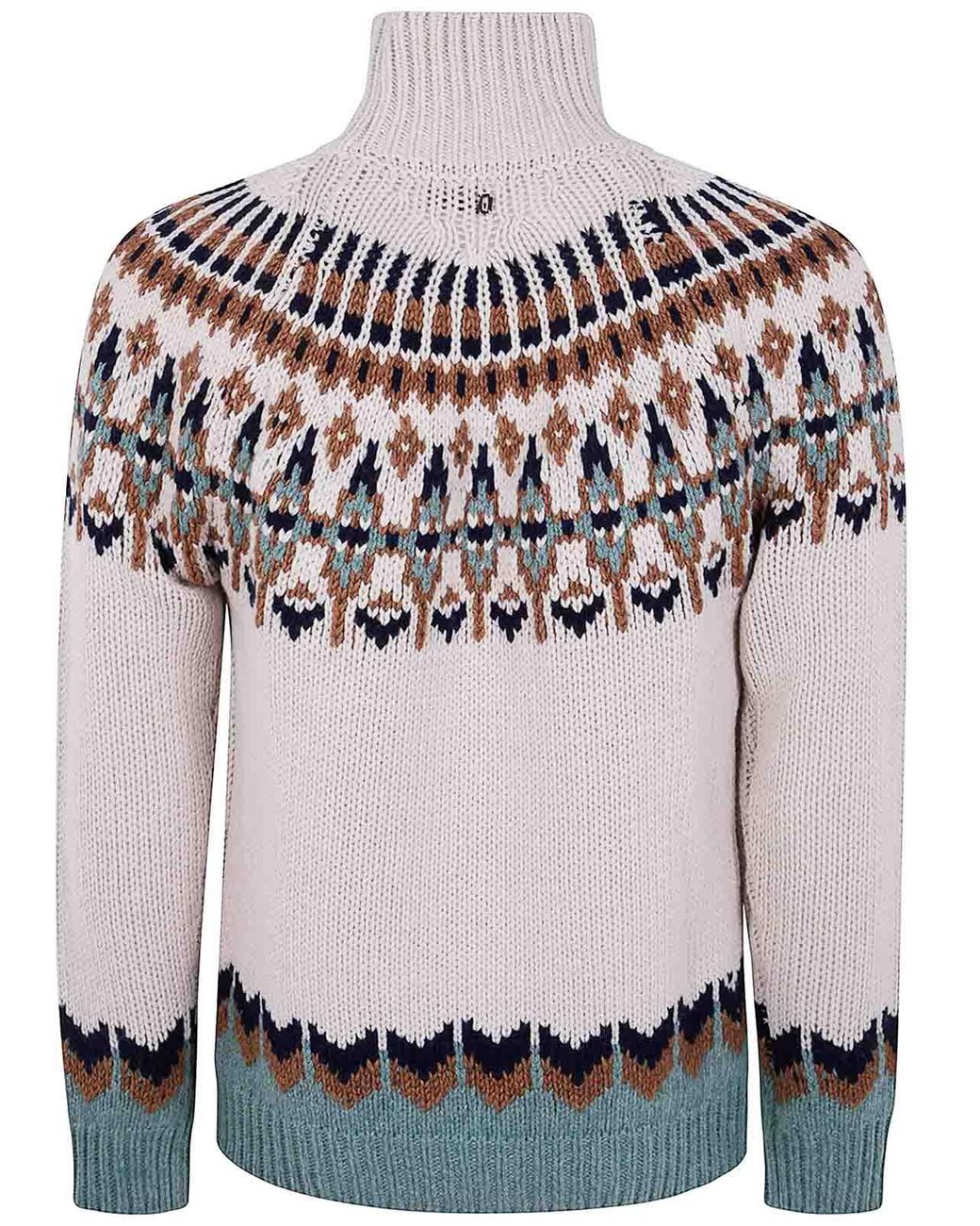 Dondup Gray Dolcevita Turtle Neck Sweater for men