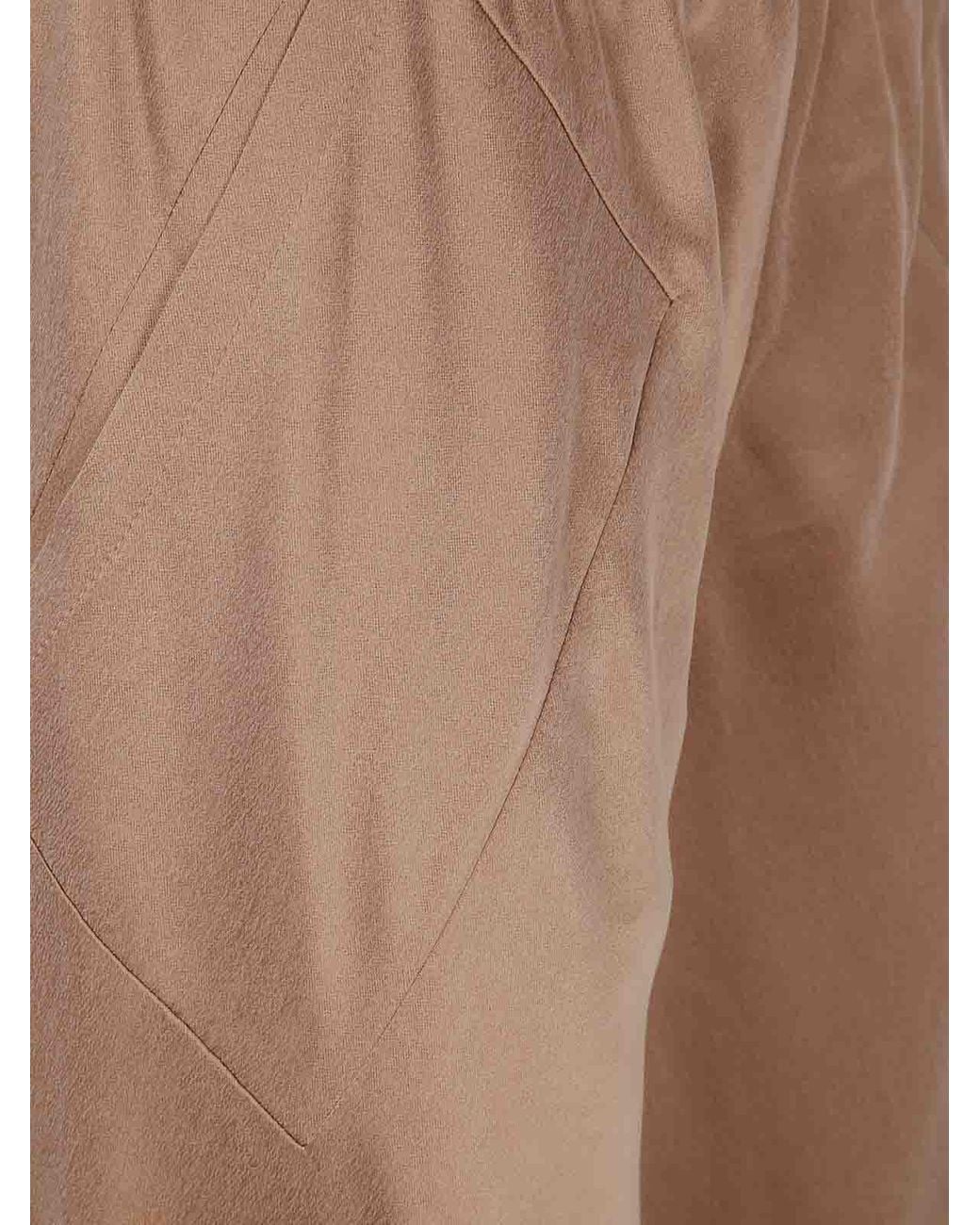 Giorgio Armani Brown Viscose Silk Silk Pants