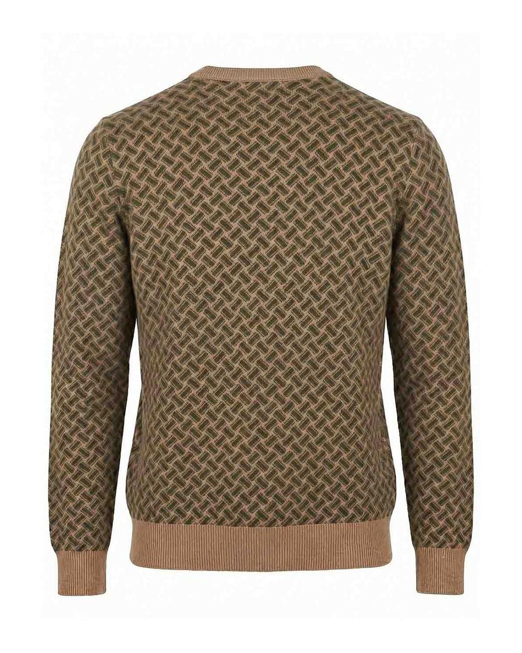 Drumohr Green Razor Blade Roundneck for men