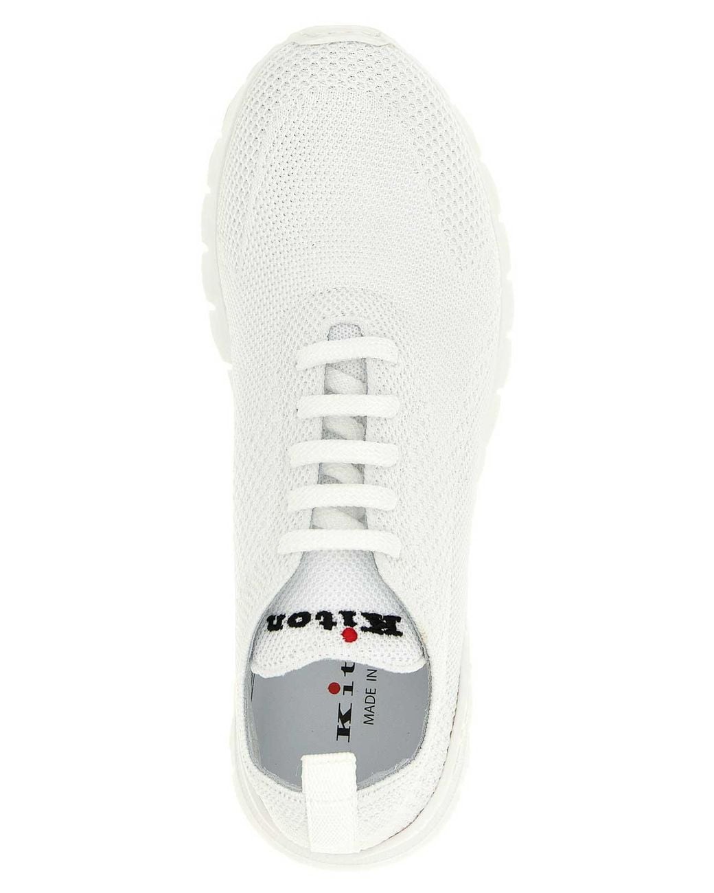 Kiton White Fits Sneaker for men