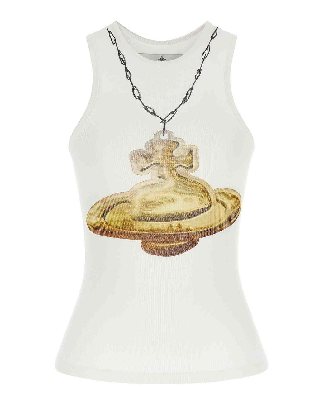 Vivienne Westwood White Tank Top