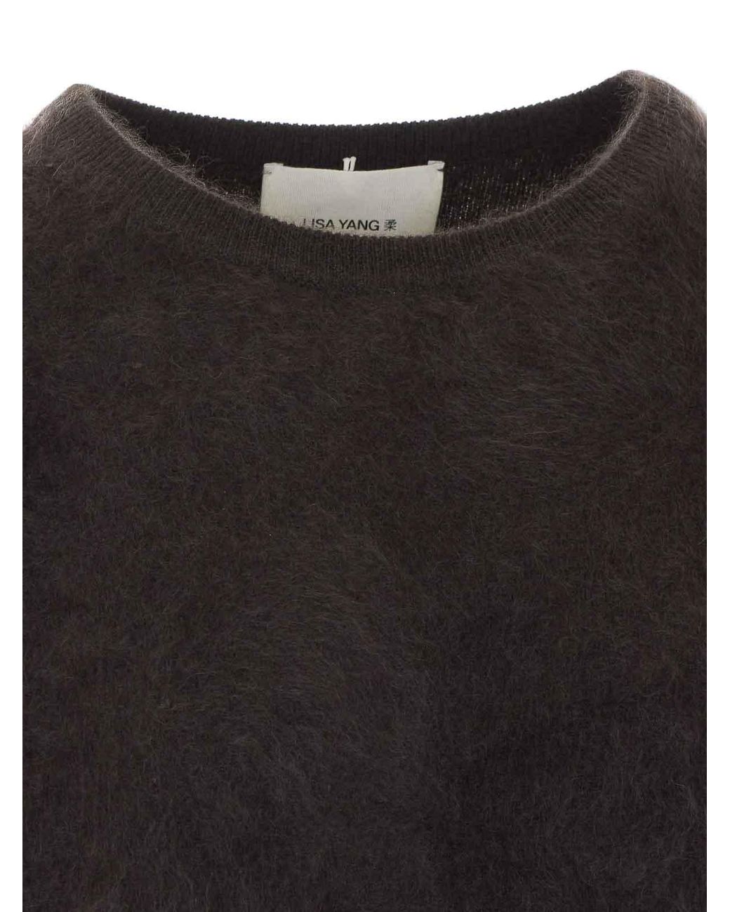 Lisa Yang Black Wood Brush Maren T-Shirt