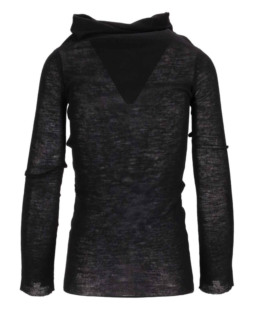 Ann Demeulemeester Black Knitted Top