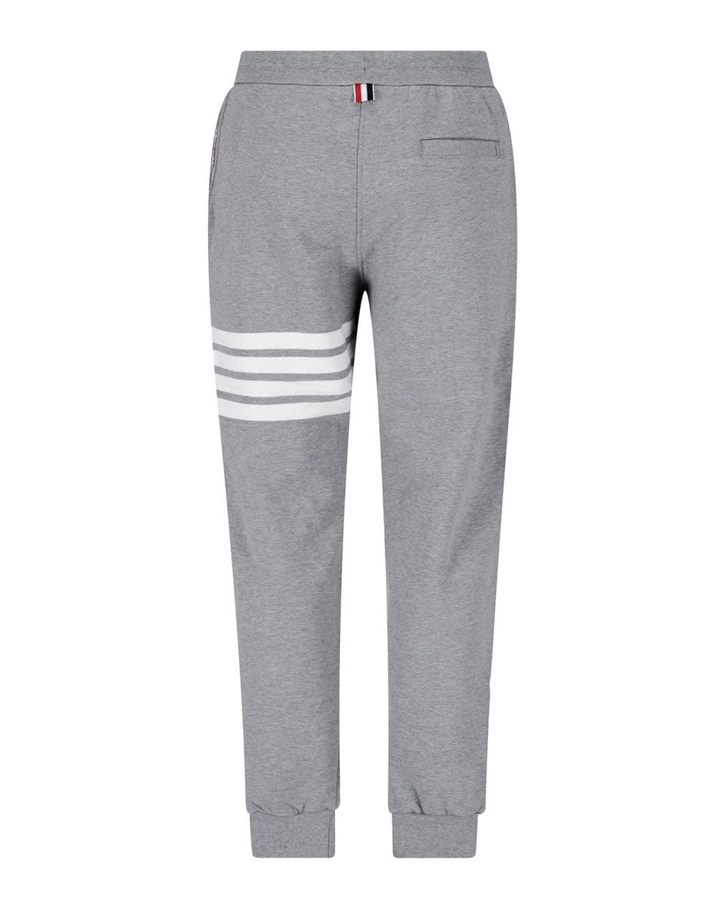 Thom Browne Gray 4-Bar Sweatpants for men