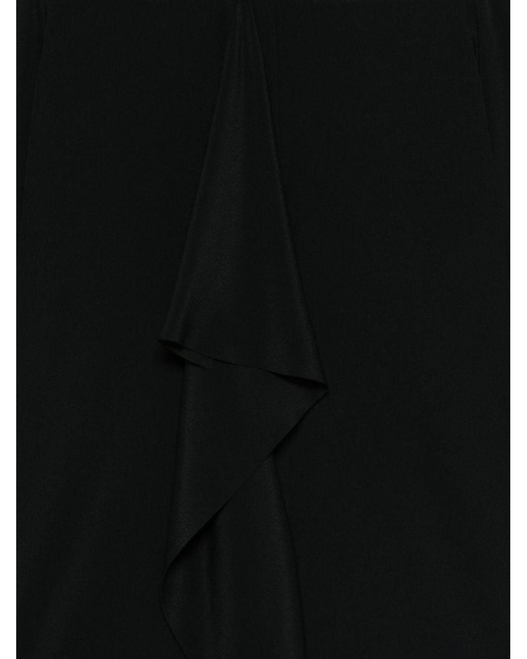 Alberto Biani Black Silk Shirt