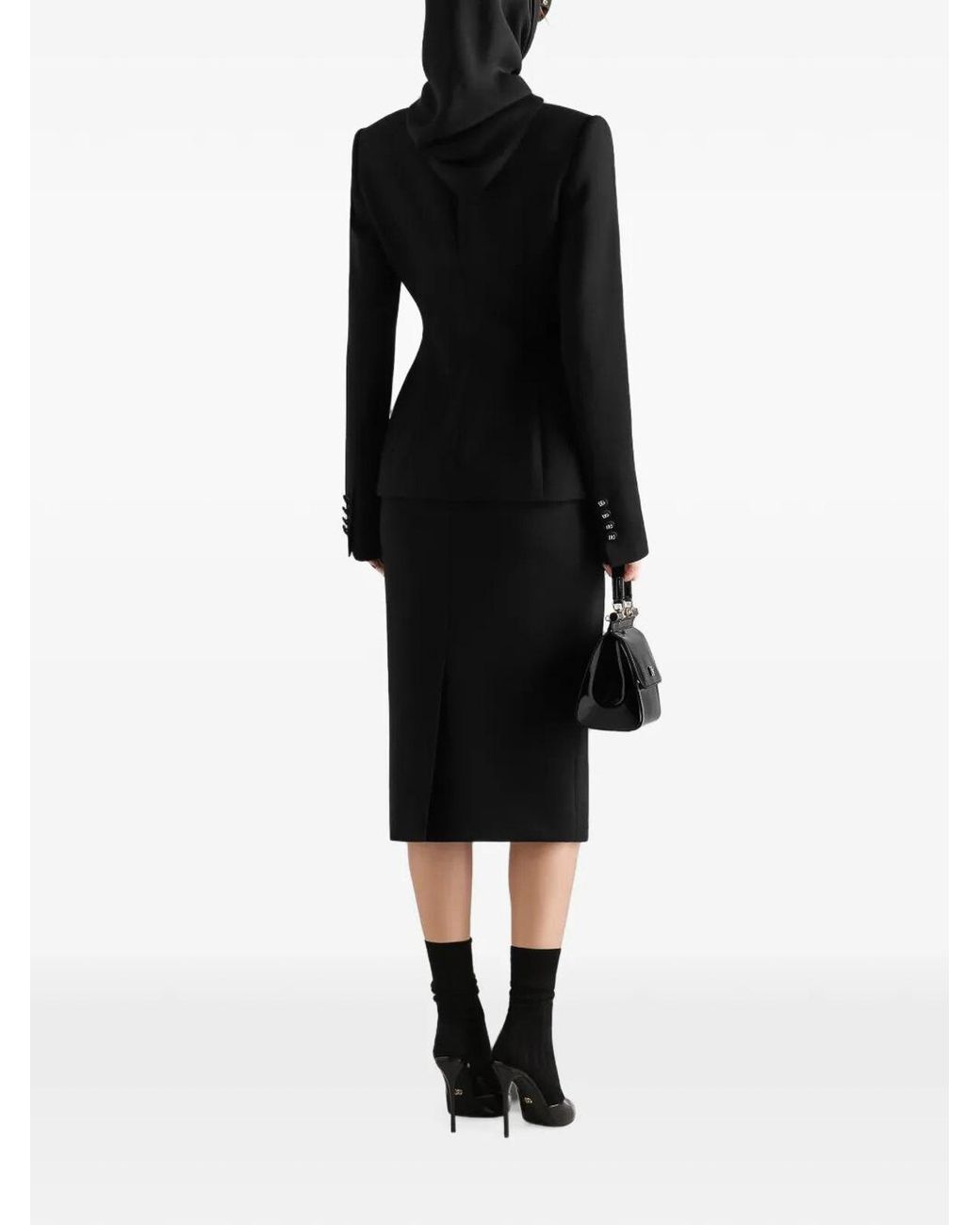 Dolce & Gabbana Black Double-Breasted Jacket
