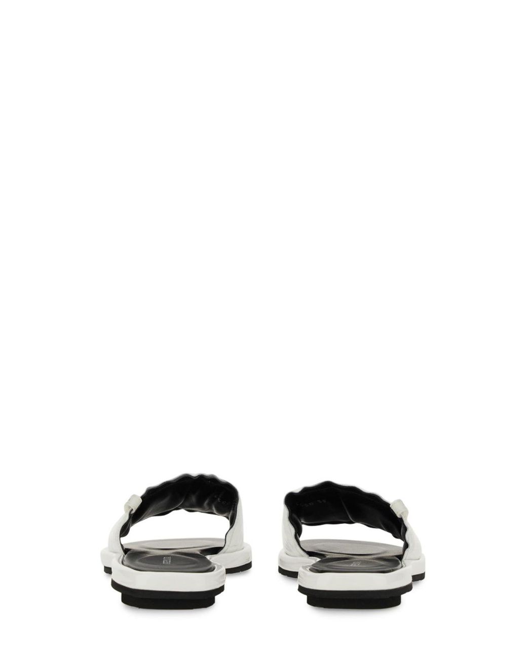 Premiata White Slide Comfort Sandals