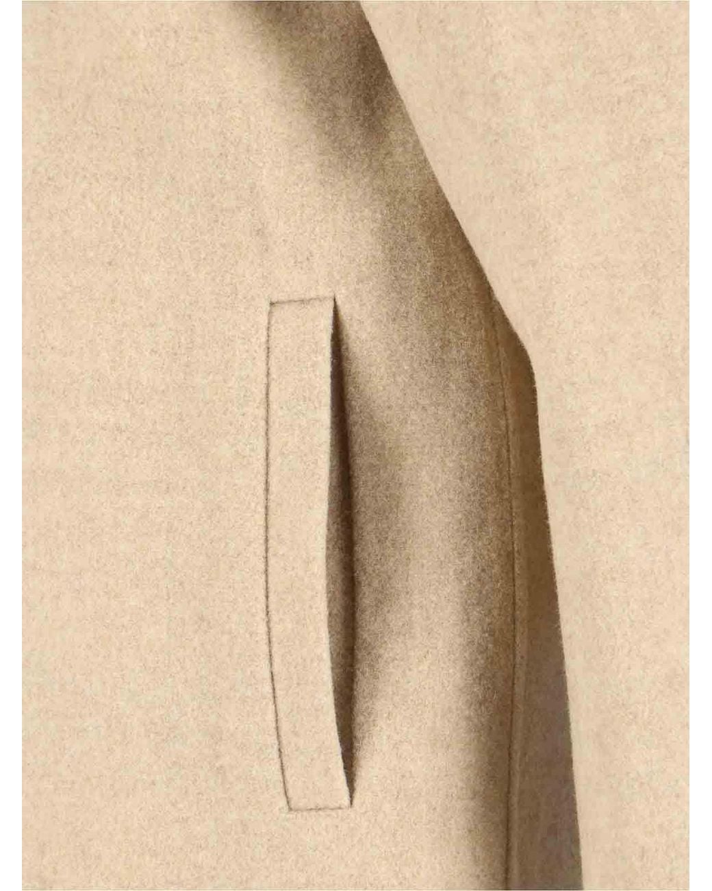 Burberry Natural Virgin Wool Jacket