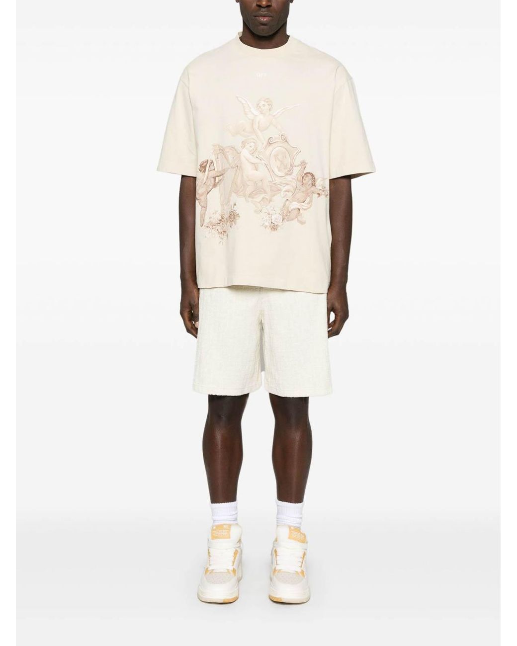 Off-White c/o Virgil Abloh White Bermuda Shorts for men