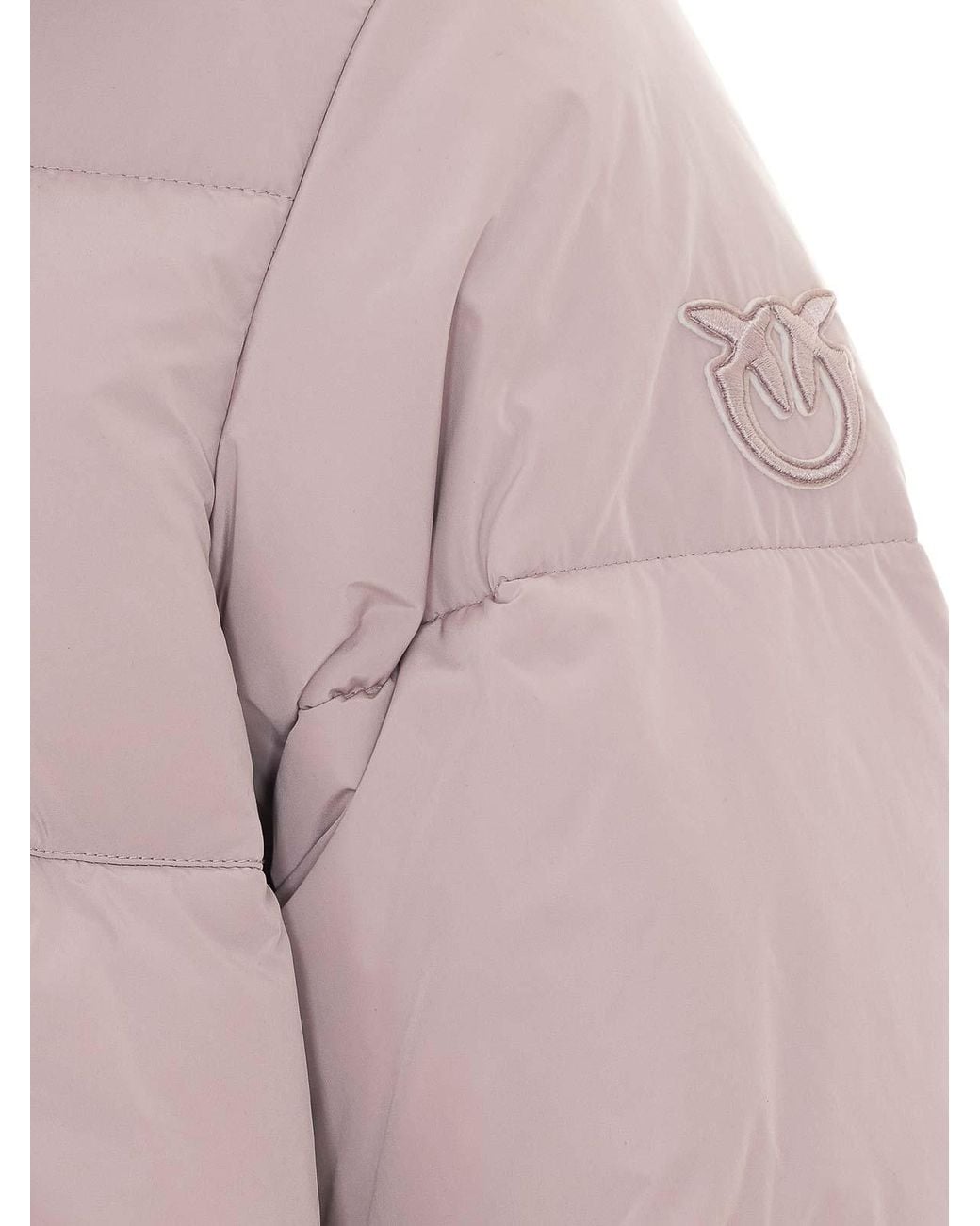 Mulberry Pink Lilac Dianthus Down Jacket
