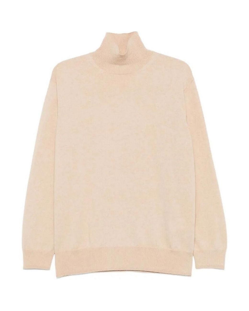 Malo Natural Turtle Neck Sweater