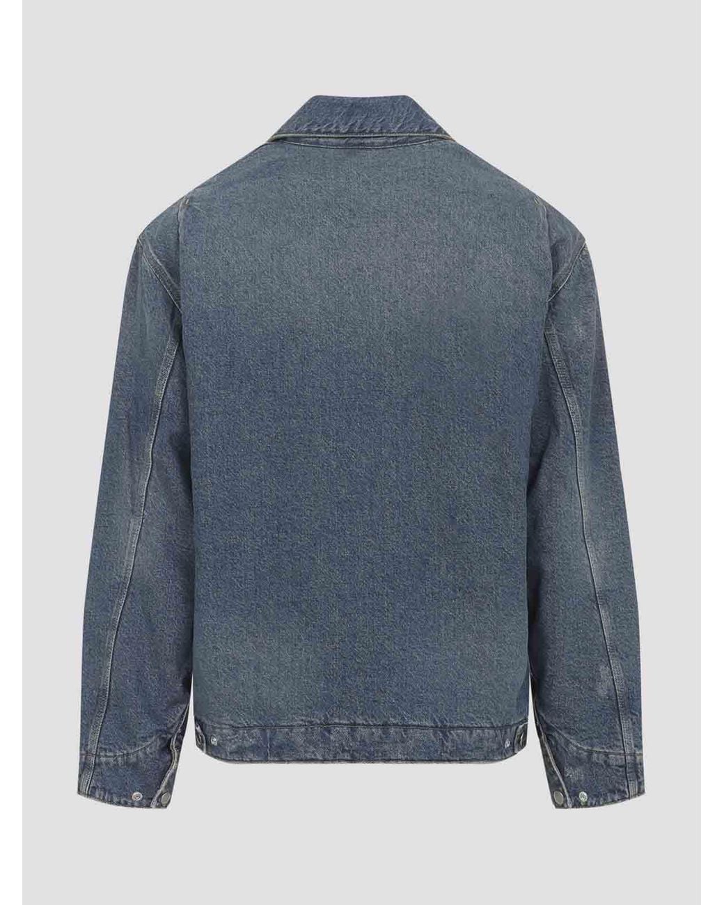 Carhartt Blue Og Detroit Jacket for men