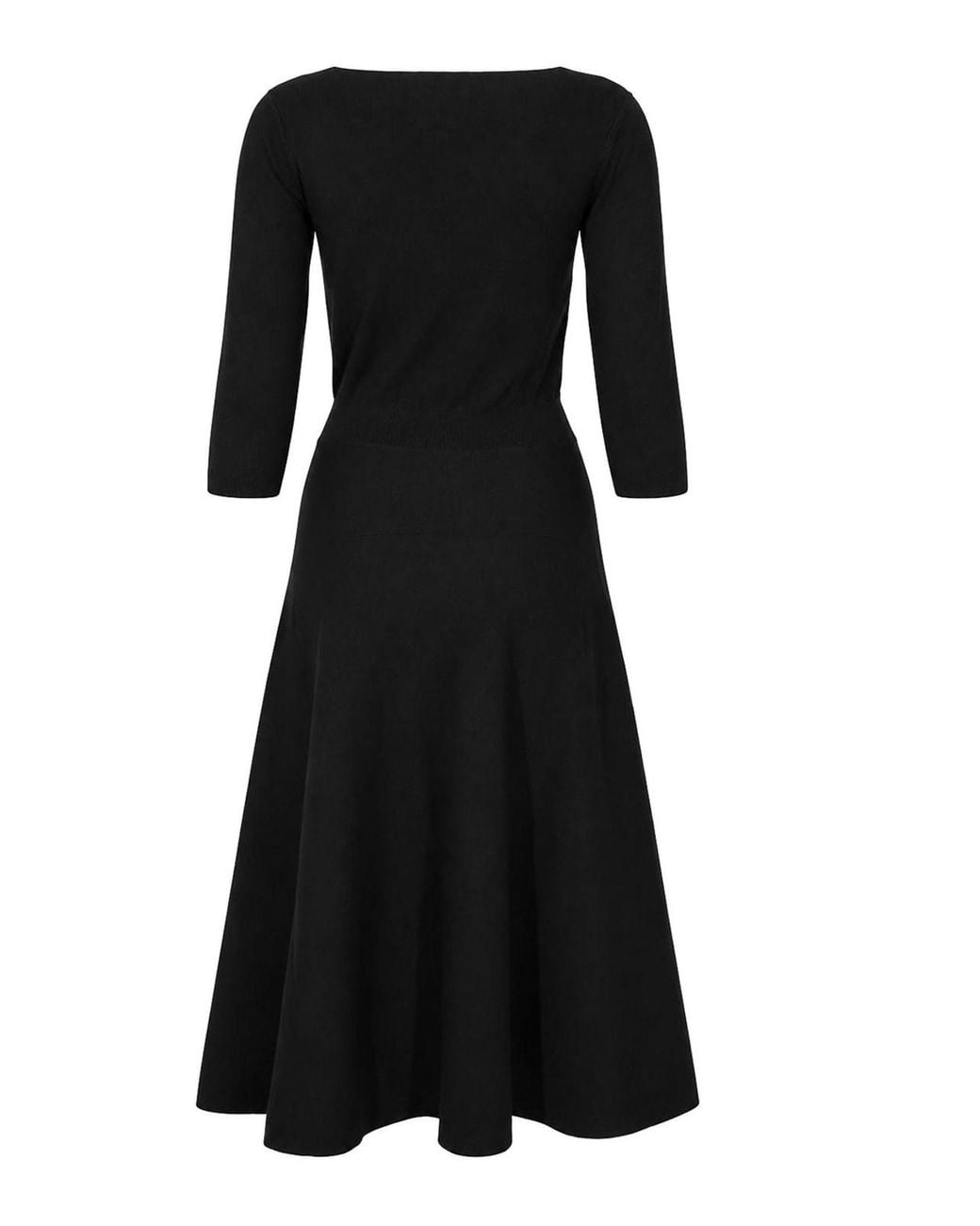 Alpha Studio Black Long Dress