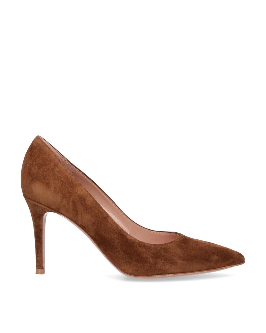 Gianvito Rossi Brown Dcollet