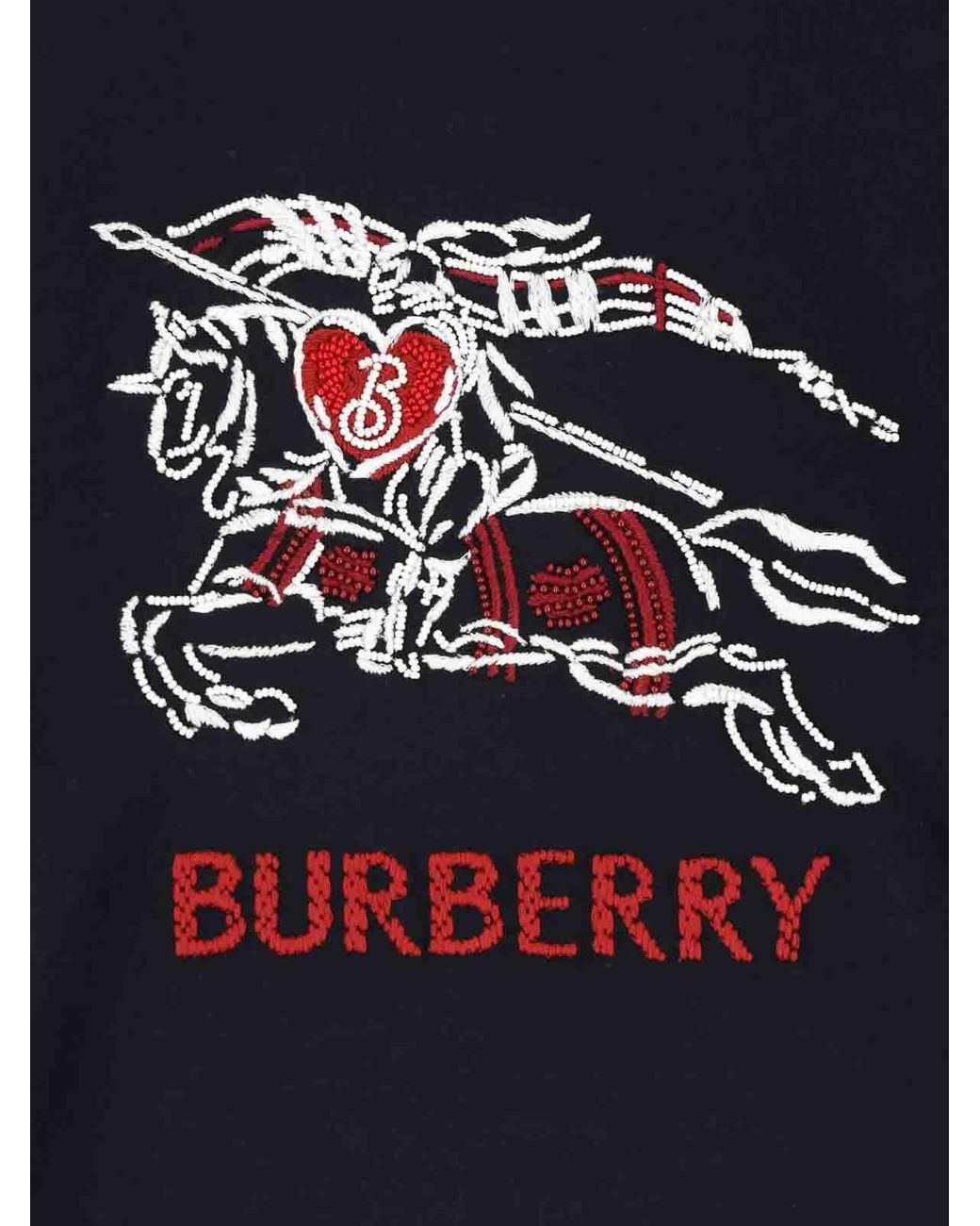 Burberry Black Heart Knight T-Shirt
