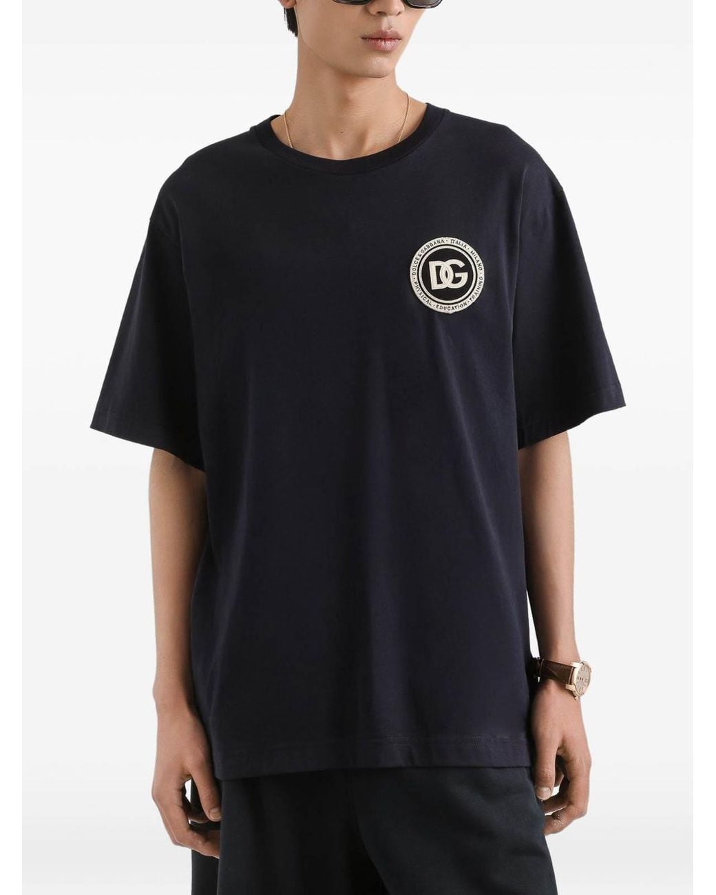Dolce & Gabbana Blue T-Shirts for men