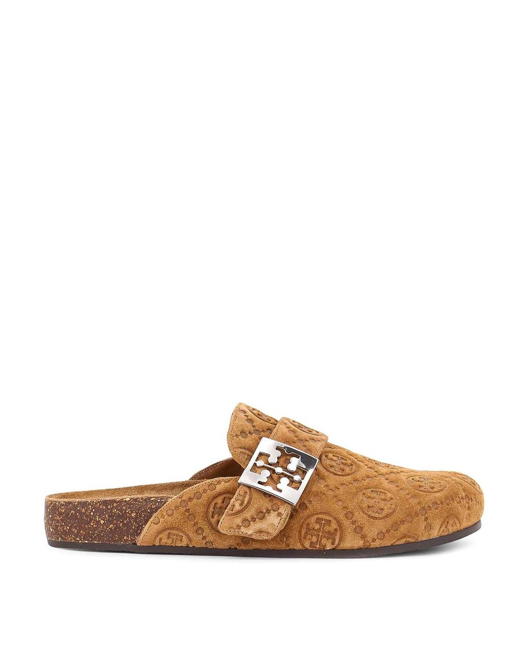 Mule Mellow di Tory Burch in Brown
