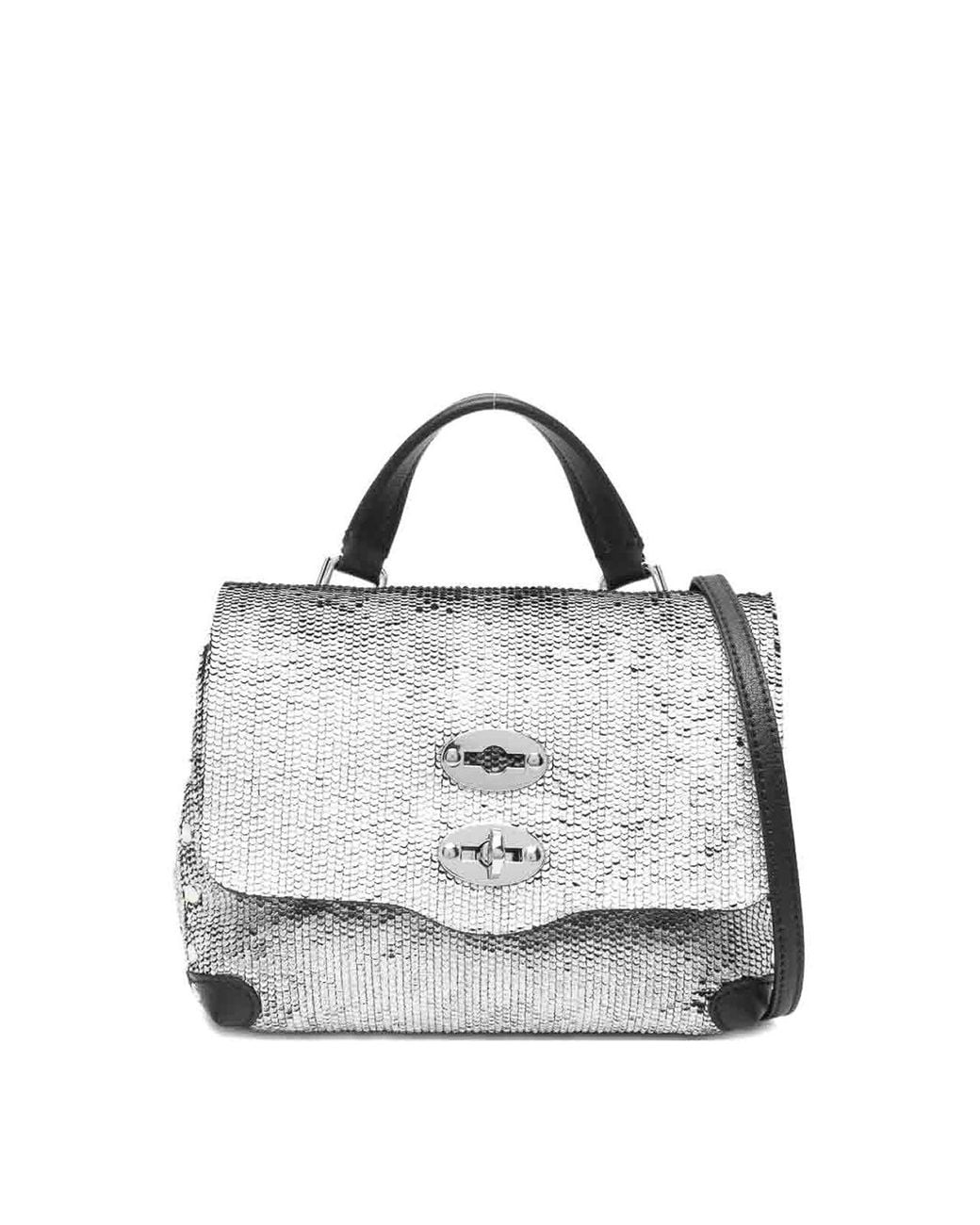 Zanellato White Postina Cbi Baby Leather Handbag