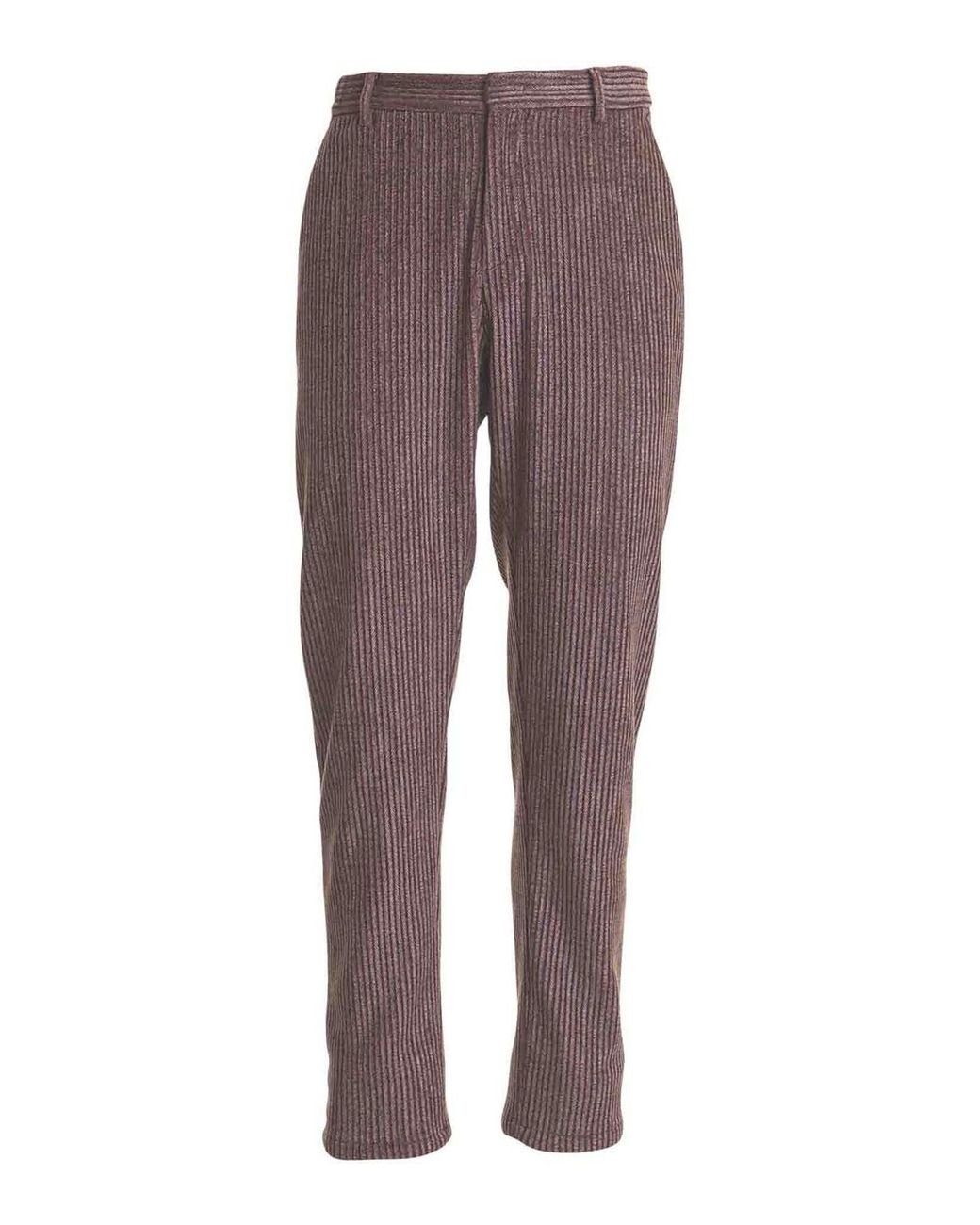 Emporio Armani Purple Pants for men