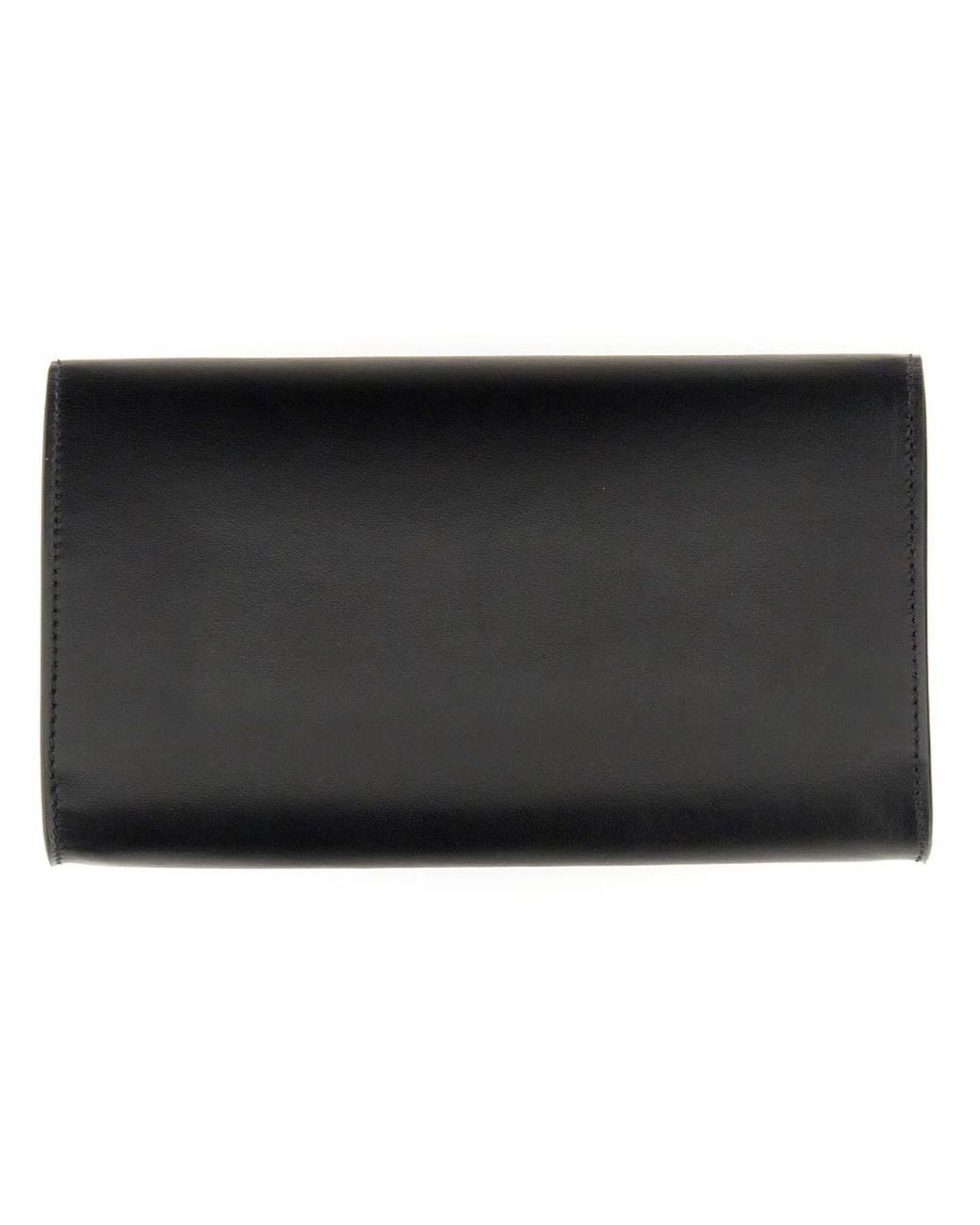 N°21 Black Wallet With Chain And Logo